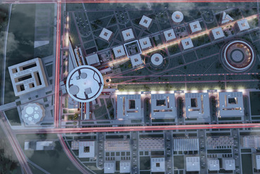 A Studio 44 terve a szentpétervári ITMO Highpark első fázisára. Forrás: Studio 44