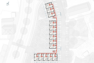 NARTARCHITECTS: Beépítési koncepció a tihanyi Rév-kapuhoz, 2020