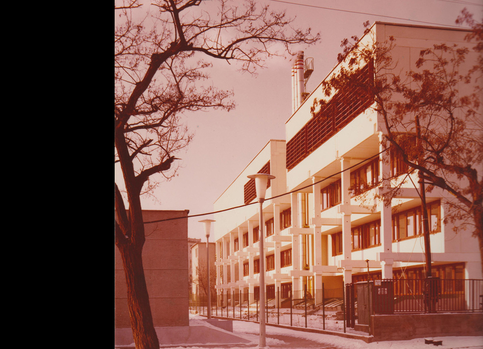 Magyar Híradástechnikai Egyesülés Számítóközpontja, Budapest, 1976-1978 -  terv: Ungár Péter / IPARTERV