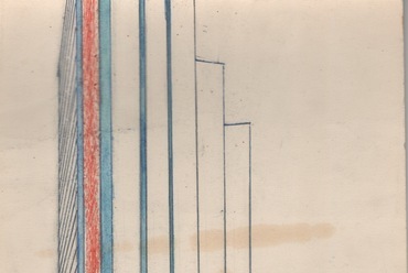 ŰKI, azaz Űrhajózási Kutató Intézet, az ég felé törő irodatoronnyal. 1963.