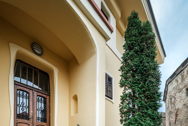 A felújított Szemző-ház Kőszegen (korábban Művészetek Háza). Tervező: Gutowski Robert, Bollók Gáspár (Robert Gutowski Architects). Fotó: Bujnovszky Tamás