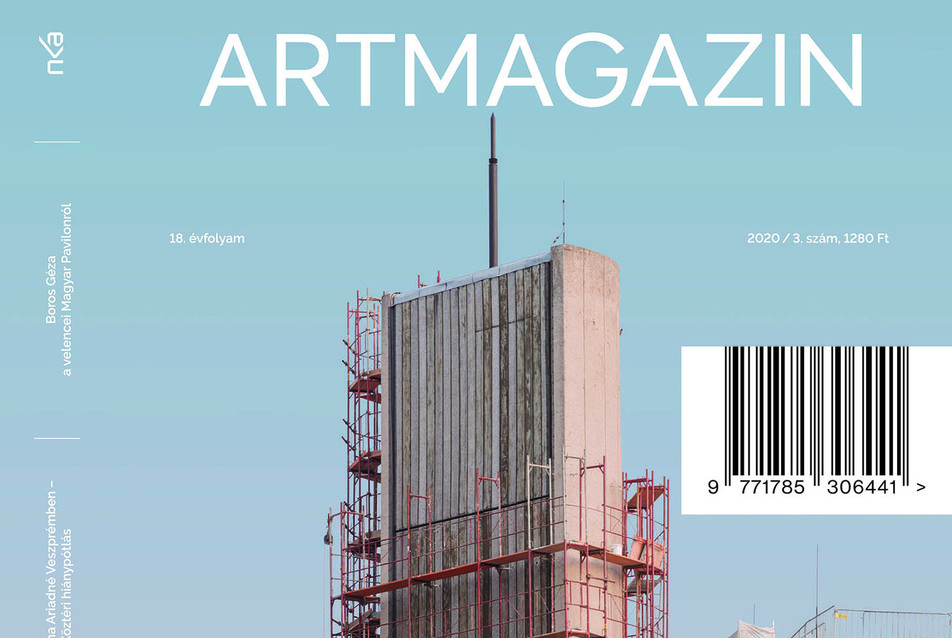 Az Artmagazin címlapján a Teherelosztó