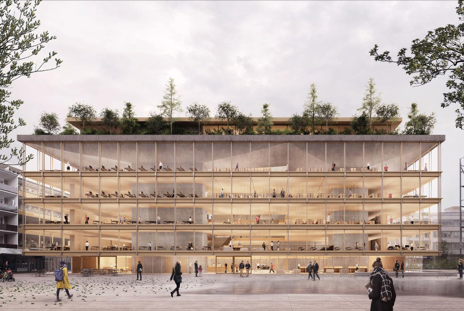 Berlini iroda tervezi Mannheim új városi könyvtárát