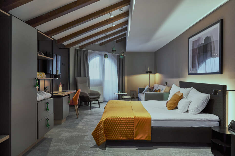 A MOUNTAINS Hotel belsőépítészete, Seefeld in Tirol, Ausztria, 2019. Tervező: POSITION Concept. Fotó: Zoltai András