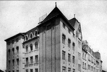 A Szvetenai (Lenhossék) utca iskola 1913-ban, tervező: Kőrössy Albert, kivitelező: Biró Károly és Gyula (Erdélyi Mór felvétele - FSZEK, Budapest Gyűjtemény)