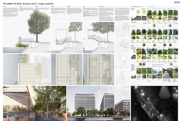 Reclaiming the River: 2. helyezett: helyezett: S.C. BAZA. Deschidem orașul SRL (Románia) és Interscalar (Hollandia)