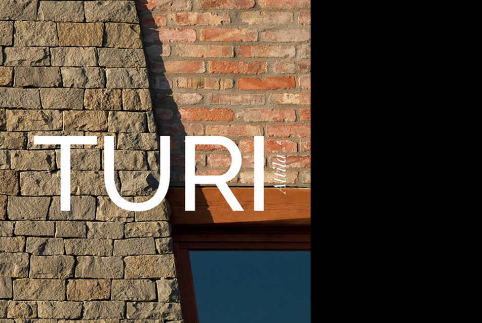 TURI  – Kőhalmy Nóra építész recenziója Turi Attila munkásságáról megjelent könyvről