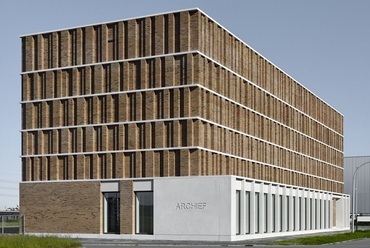 Delft Levéltár (Winhov Office, Gottlieb Paludan Architects ) - Hollandia, fotók a Noguchi hozzájárulásával 