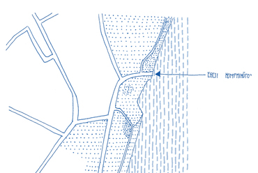 Ercsi vízitúra megállóhely – helyszínrajz – terv: Erhardt Panna Sára / BME Építészmérnöki Kar, Középülettervezési tanszék