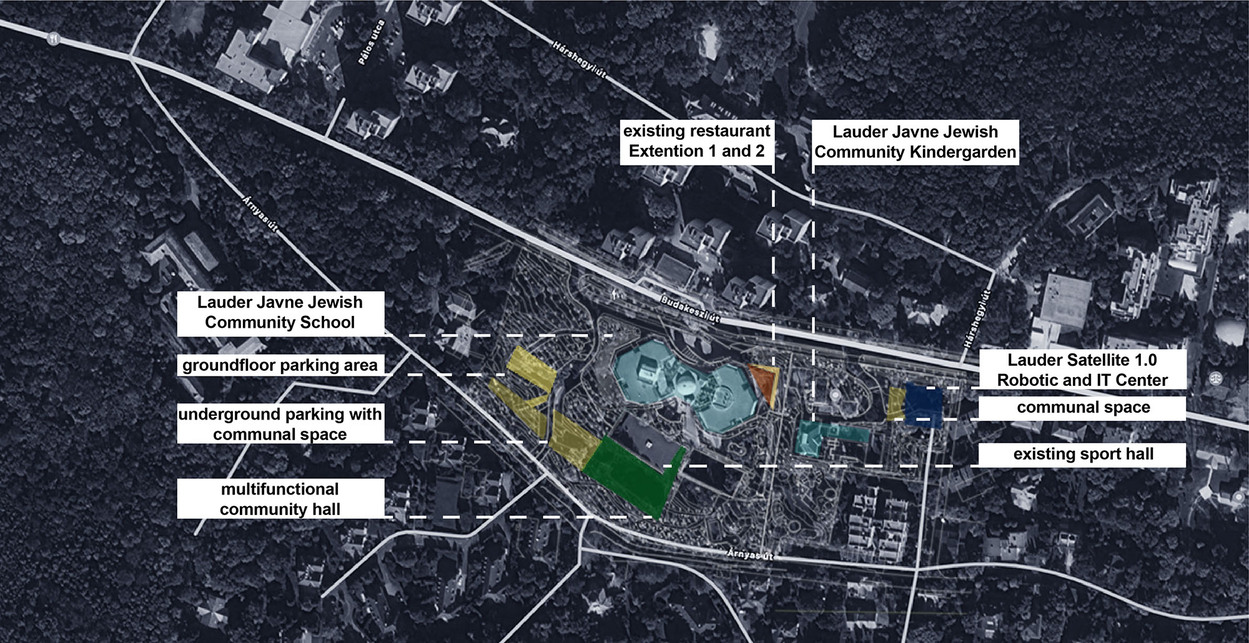 Lauder Javne Közösségi Iskola Robotikai és Informatikai Kreatív Tanulmányi Központ. Vezető tervezők: Z. Halmágyi Judit; Kőszeghy Flóra. Kép: ZHJ Architects