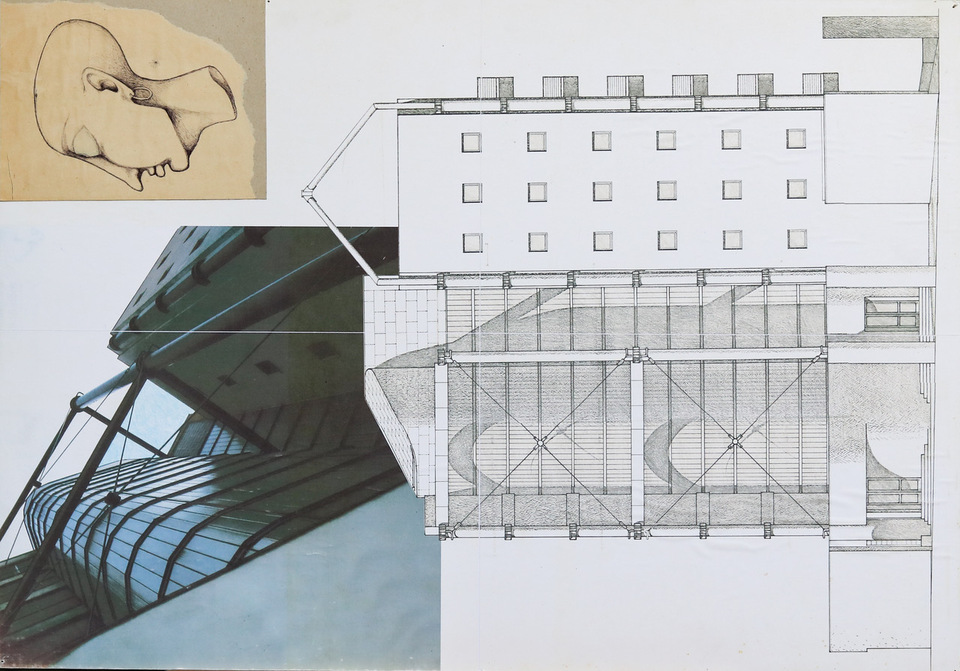 Nyíregyháza, Színészlakóház és művész presszó – terv: Bán Ferenc 1982- 1983, megépült 1985