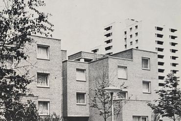 Lakóegyüttes, Köln-Chorweiler, Németország, 1970-es évek, SWP
