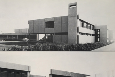 Iskolaépület (bővítés), Kerken, Németország, 1970–73, SWP