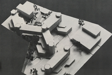 Üzletközpont terve, Hilden, Németország, 1971, SWP