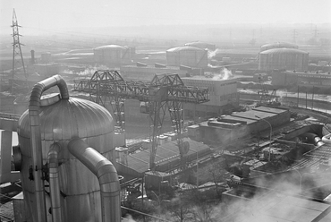 Archív fotó a százhalombattai erőműről, Forrás: Fortepan, Év: 1974, Adományozó: Gábor Viktor