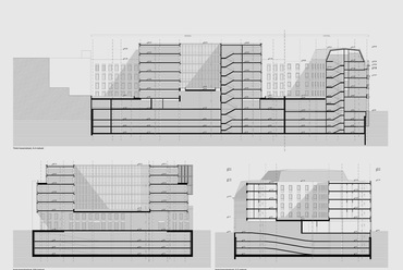 A Radatzky-laktanya átalakításának tervei, 3H Építésziroda - Vezető tervezők: Csillag Katalin és Gunther Zsolt