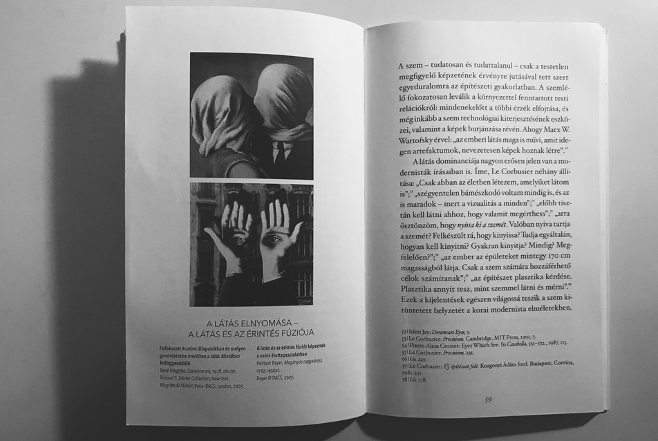 Építészeti szinesztézia – Juhani Pallasmaa A bőr szemei című könyvét Sámson Kinga ajánlja