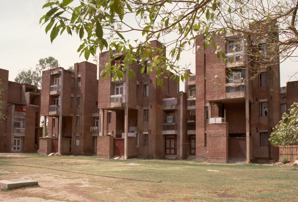 Kuldip Singh: Usha Niketan lakótelep, Delhi – fotó: © Massachusetts Institute of Technology, courtesy of Peter Serenyi