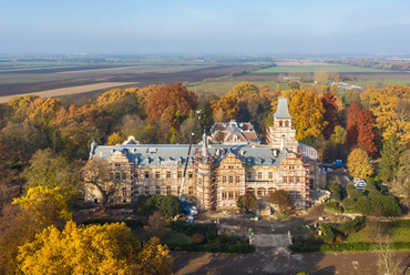 A szabadkígyósi Wenckheim-kastély, Tervező: Ybl Miklós, 1875-1879, Rehabilitáció tervezője:  Konkrét Stúdió, (Kivitelezés: 2019-), Fotó: Gulyás Attila