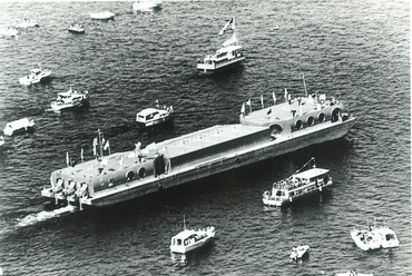 A hajó 1989-ben, Fotó forrása: Az Archpaper hivatkozott cikke
