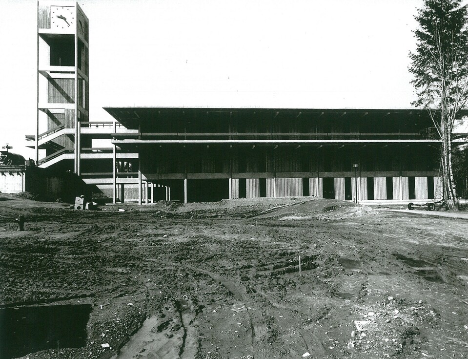 Daniel J. Evans College Library, Olympia, Washington, 1971, tervrajzok, fotók