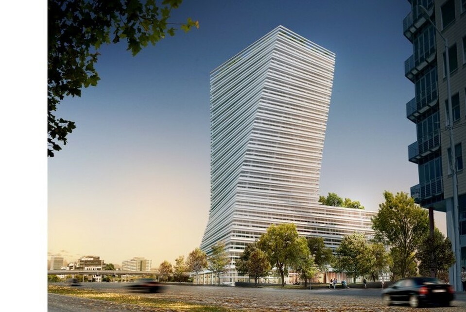 Twist - Budapest City  Tower - Forrás: GTC