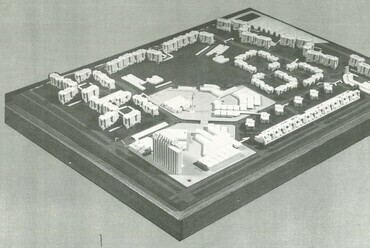 A Szaúd-Arábiába, Rijádba tervezett városnegyed tervei, 1977