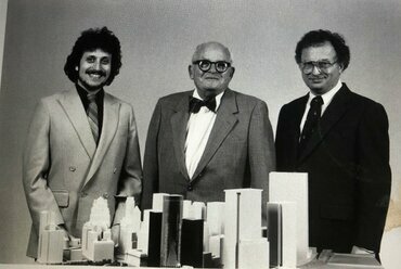 Richard Lee Roth, Richard Roth és Richard Roth Jr. az 1980-as években (Flickr.com)