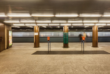 Az Ecseri úti állomás a felújítás előtt – Fotó: Danyi Balázs, 2014. október