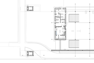 	A Pöttyös utca állomás felújításának tervrajzai – pavilon alaprajz – Forrás: Bückner Dóra