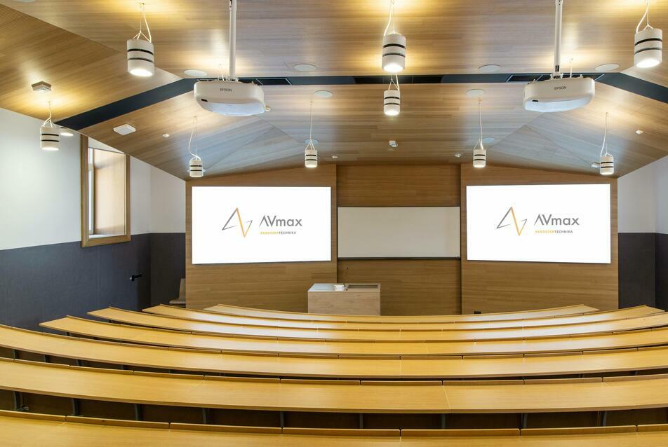 Korszerű audio-vizuális megoldások az AVmaxtól a BCE székesfehérvári campusának ”B” épületében