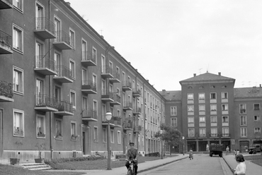 Fiastyúk utcai lakótelep, Bp., I. ütem, 1954–56. (Fortepan, 65423)