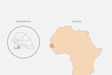 Afrika peremén | Általános iskola Szenegálban | Helyszín | Építész: Kazi Zsolt, Gáspárdy Blanka