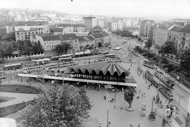 Széll Kálmán (Moszkva) tér, 1974. Forrás: Fortepan / Lovas Gábor
