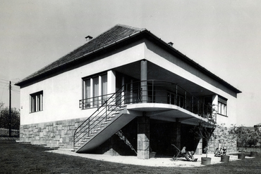 Budapest, Hegyalja út 105., 1940-ben, tervező: Preisich Gábor és Gerle György (Fortepan/Preisich család)