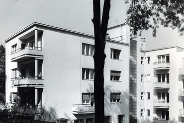 Budapest, Városmajor utca 52., 1943-ban, tervező: Preisich Gábor és Gerle György (Fortepan/Preisich család)
