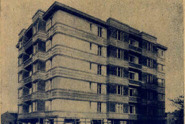 Budapest, Mészáros utca 60., 1930-ban, tervező: Román Miklós (A Munkaadó, 1930/52., 4. o.)
