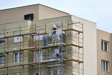 Megnyílt a pályázati lehetőség a társasházak távfűtés-korszerűsítésére. Fotó: MTI