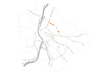 MÁV – Budapest vasúthálózati térkép 