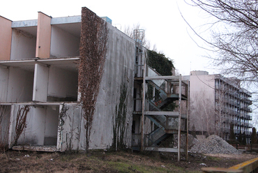 Siófok Ezüstpart, Balatonszéplak, Dunai Vasmű üdülő (tervező: Virág Csaba, 1979) / fotó: Wettstein Domonkos, 2021