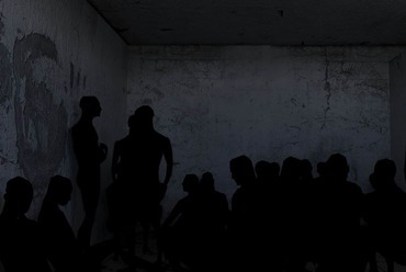 A szemtanúk elbeszélése alapján készített látvány a börtön egyik cellájáról. © FORENSIC ARCHITECTURE, 2021