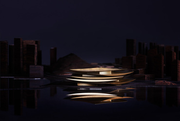 Sencsen Operaház makett – Robert Gutowski Architects – Makettfotó: Bujnovszky Tamás