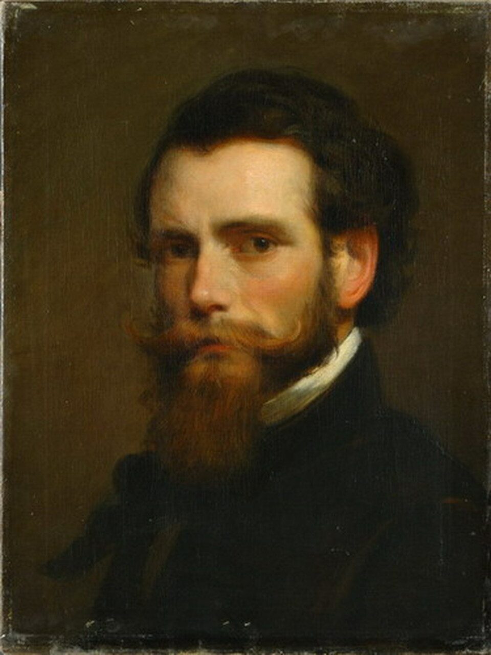 Ifj. Giergl (Györgyi) Alajos 1854-ben, önarckép (Wikipedia)