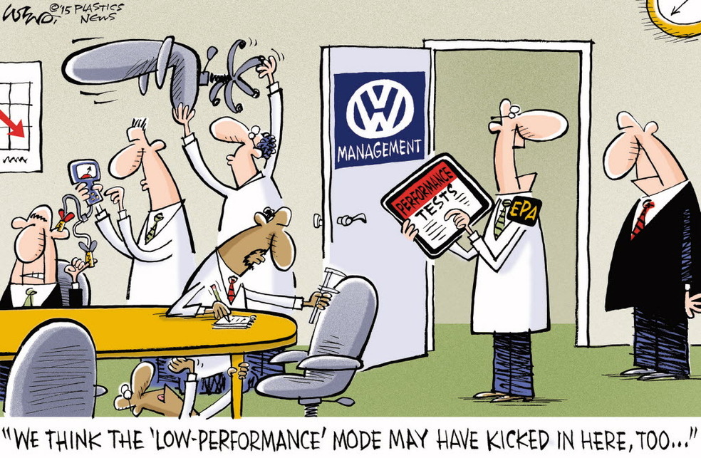 A VW botrány káros a dízelekre. Forrás: Plastics News / Rich Williams