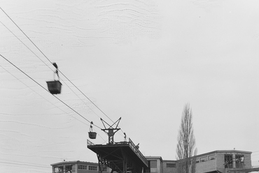 Szénosztályzó a Hőerőműben - a Kossuth, az Ármin, a Jókai és a padragi bányától érkező csillesor vasúti átrakója.1971 / FORTEPAN – UVATERV