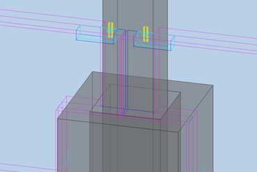 Beszélgetés a bim.GROUP csapatával – Pillér lerakás előtt (lábazati gerenda) – Forrás: bim.Group