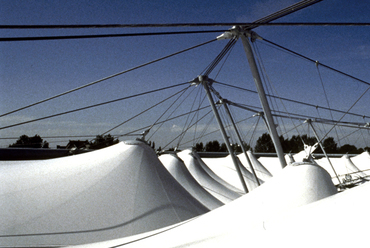 Centre Court DTB Rothenbaum Hamburg, 1996–1998,	Peter Schweger, Werner Sobek