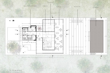 Fertőd kulturális örökségei – A kölcsönösség harmóniái, JAPÁN PAVILON – Cseszkó Hanna diplomaterve, alaprajz