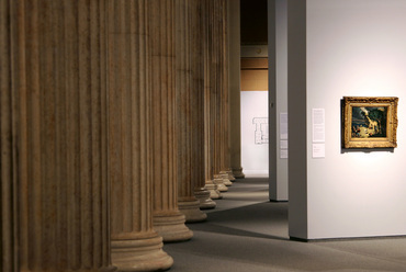 Budapest, Szépművészeti Múzeum — ‘Cézanne és a múlt. Hagyomány és alkotóerő’ időszaki kiállítás, 2012 – Narmer Építészeti Stúdió, fotó: Schunk Szabolcs
