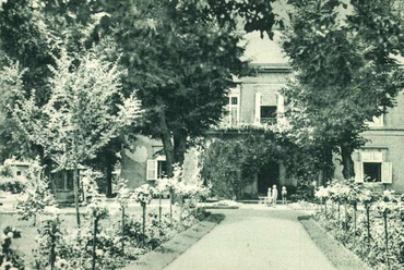 Szob, Gregersen-villa, 1938 körül (képeslap)
